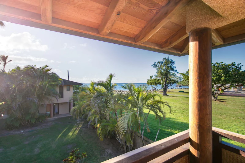 Ocean view from master bedroom deck