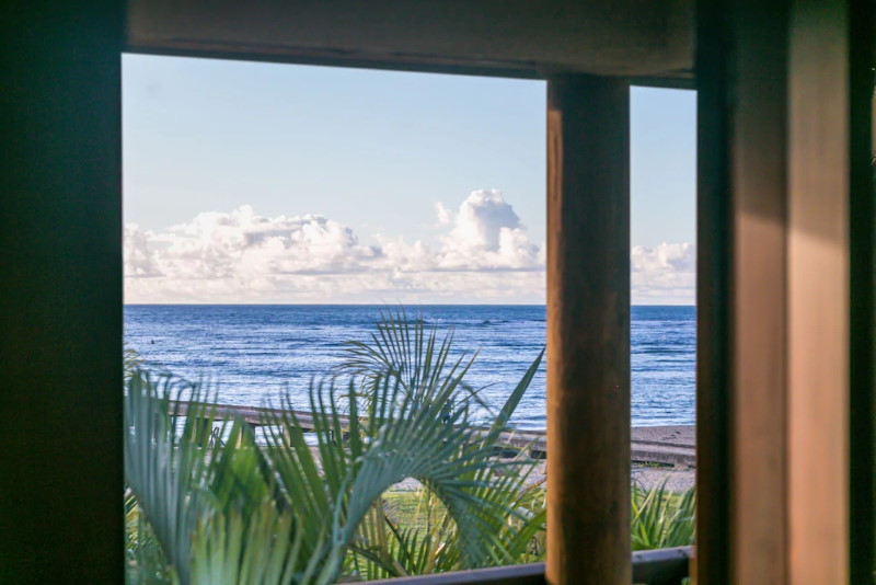 Ocean view from master bedroom deck