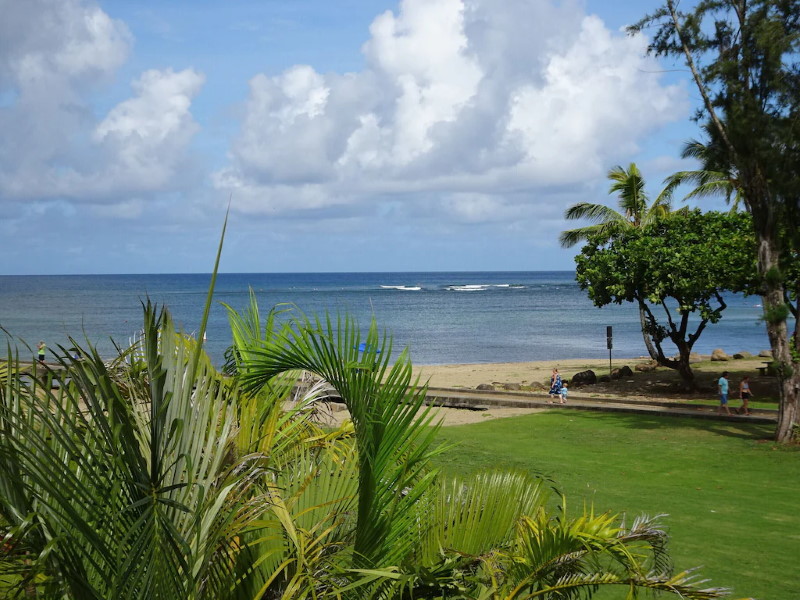 Ocean view from master bedroom deck