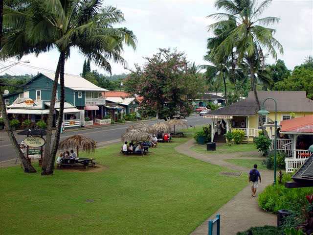 Quaint Hanalei Village