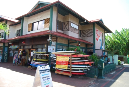 Surf shops for lessons and board rentals