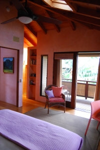 Quality materials are used throughout the house